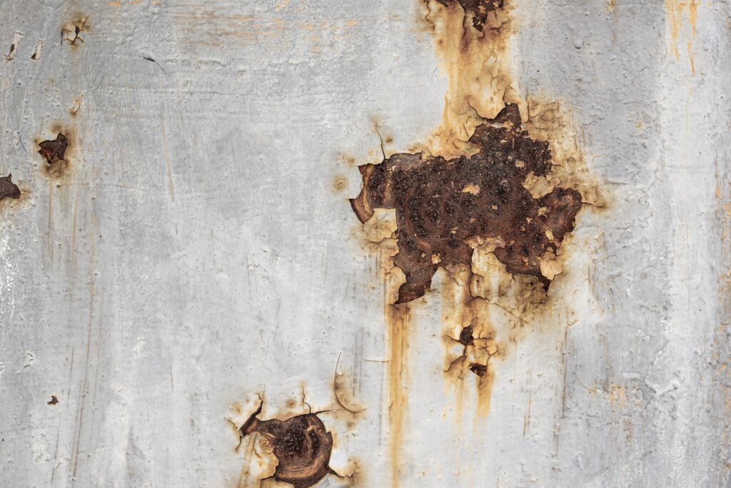 Restoration of corroded concrete